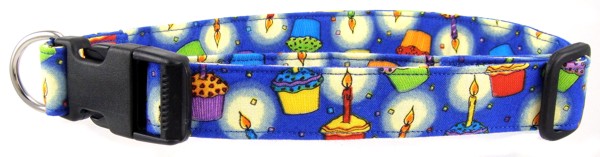 Birthday Cake Dog Collar