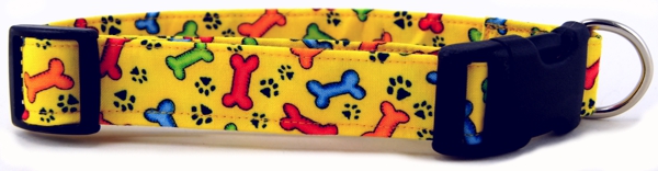 Conversation Hearts Dog Collar