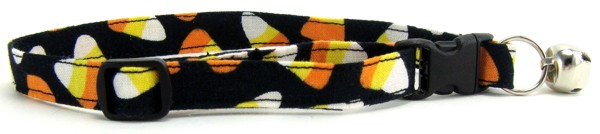 Candy Corn Cat Collar
