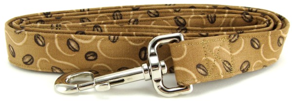 Coffee Beans on Tan Dog Leash