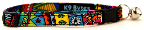 Color Me Happy Cat Collar