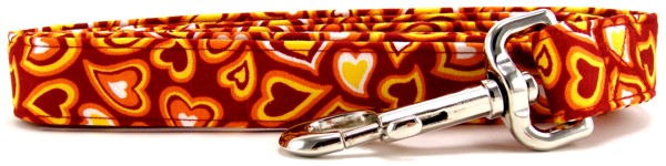 Curvy Hearts Dog Leash