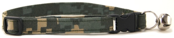 Digital Camo Cat Collar