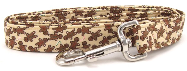 Gingerbread Men Dog Leash