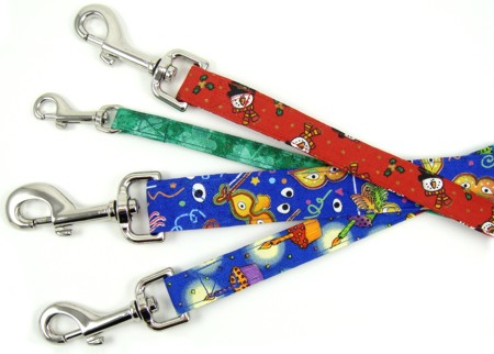 Handmade Holiday Design Dog Leashes Handmade holiday design dog leashes