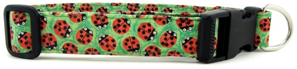 Lady Bugs Dog Collar