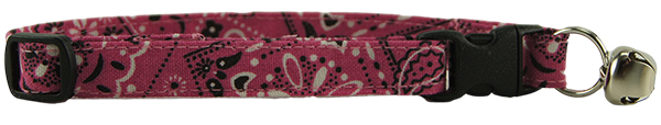Pink Bandana Cat Collar