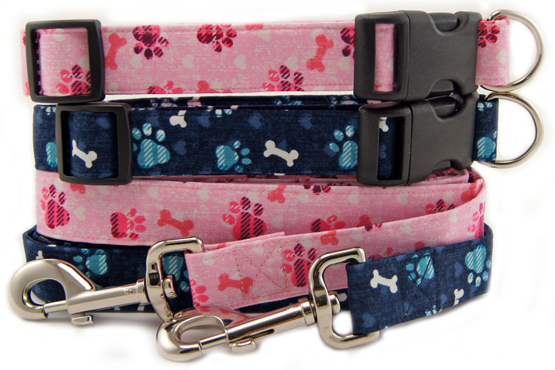 Christmas Greetings Dog Collars - Dog Leashes - Cat Collars