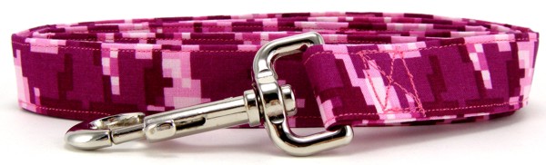Digital Pink Camo Dog Leash