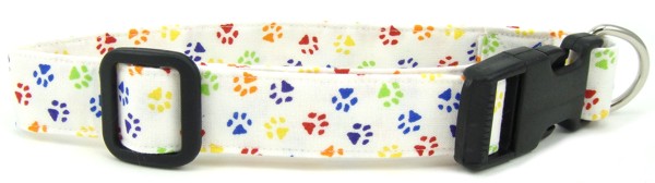 Rainbow Paws Dog Collar