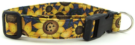Sunflowers Dog Collar