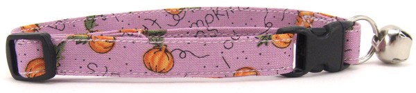 Tiny Pumpkins Cat Collar