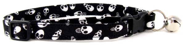 Tiny Skulls Cat Collar