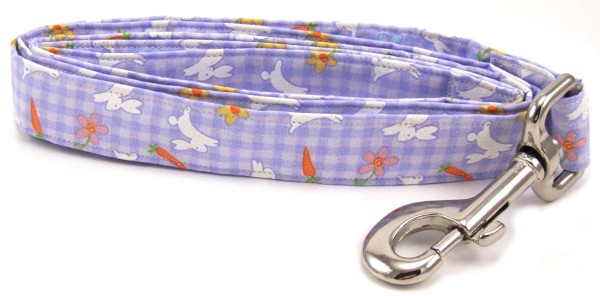 Tossed Bunnies Dog Leash