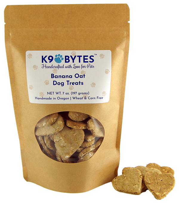 Homemade Banana Oat Dog Treats