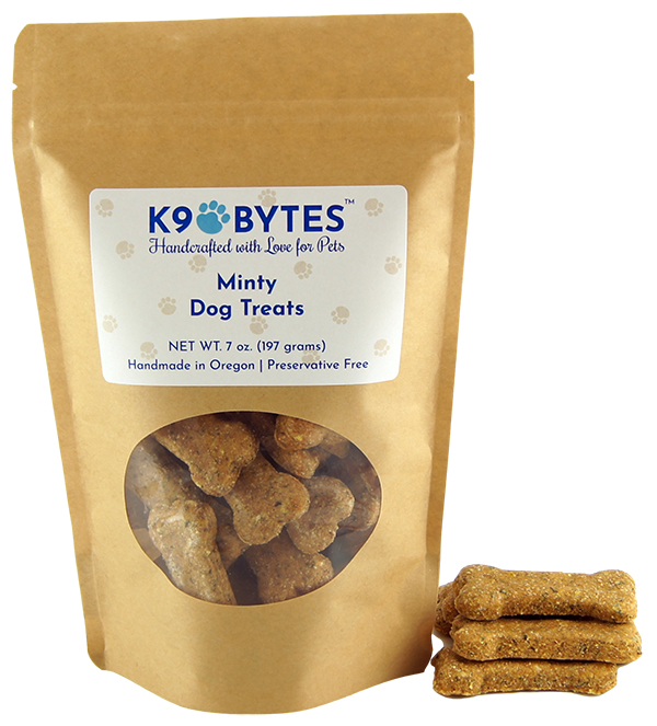 Homemade Minty Dog Treats