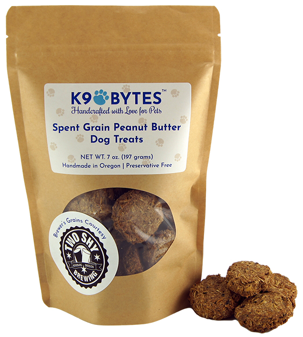 Homemade Spent Grain Dog Treats