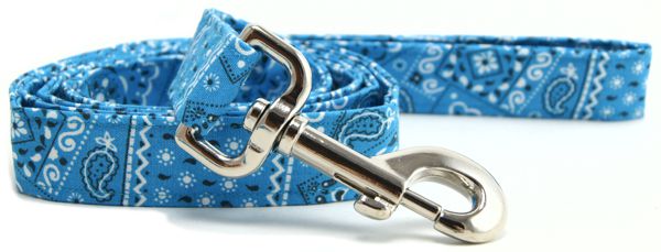 Turquoise Bandana Dog Leash